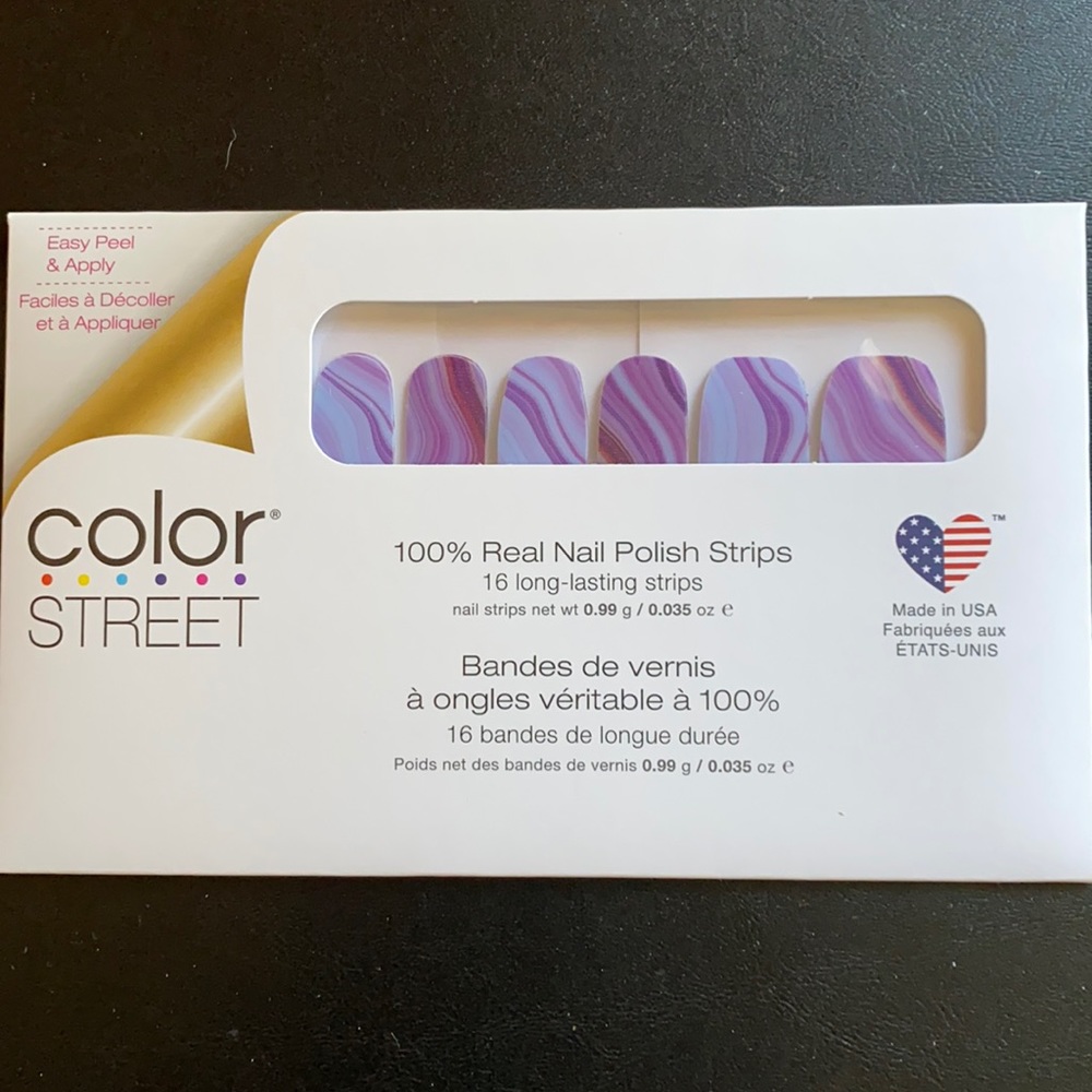 Color Street Ultraviolet Agate Nail Polish strips